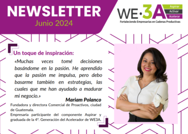 WE3A Newsletter Junio 2024